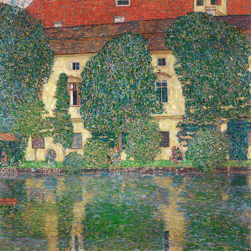 The Schloss Kammer on the Attersee od Gustav Klimt