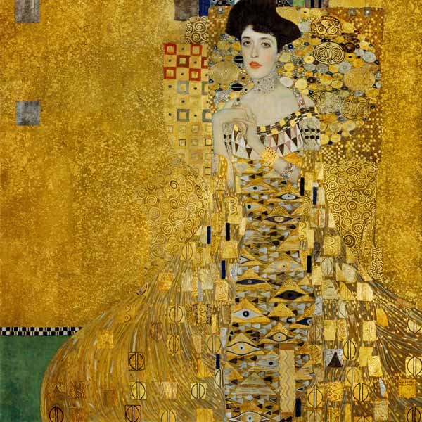 Portrait of Adele Bloch-Bauer od Gustav Klimt