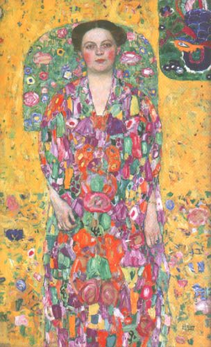 Portrait of Eugenia (Mäda) Primavesi od Gustav Klimt