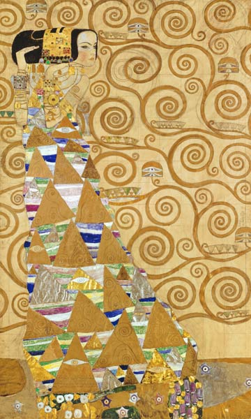 The expectation od Gustav Klimt