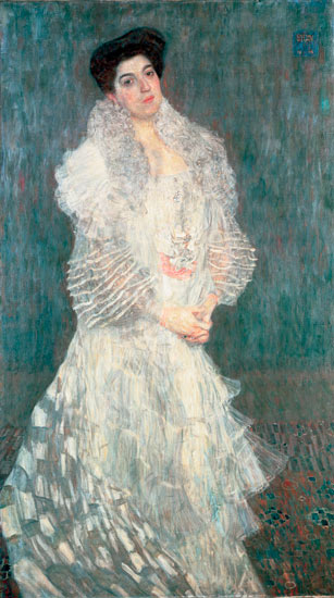 Portrét Hermine Gallia (1870-1936) od Gustav Klimt