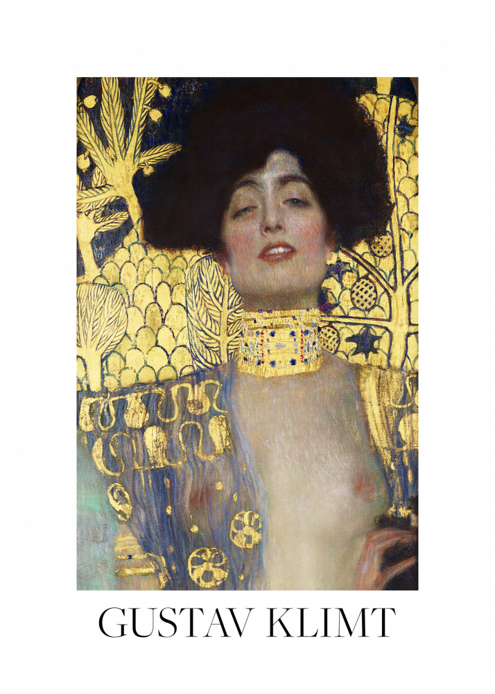 Judith and the Head of Holofernes (1901) Poster od Gustav Klimt