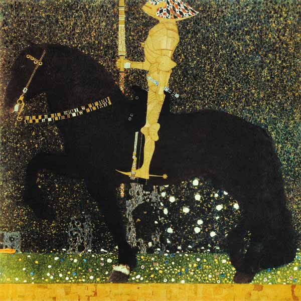 The Golden Knight od Gustav Klimt