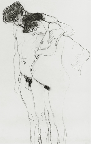 Study for 'Hoffnung I' (Hope I) 1903-04 od Gustav Klimt