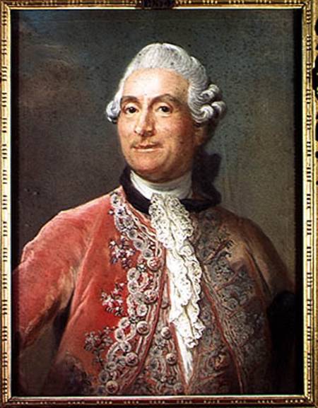 Charles Gravier (1719-87) Count of Vergennes od Gustav Lundberg