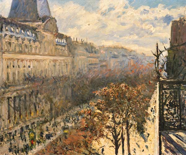 Boulevard des Italiens od Gustave Caillebotte