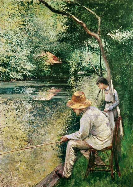 Angling od Gustave Caillebotte