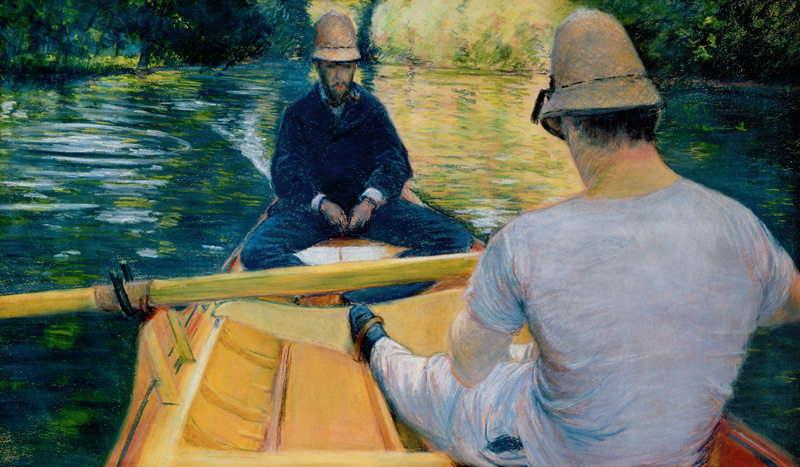 Boaters on the Yerres od Gustave Caillebotte