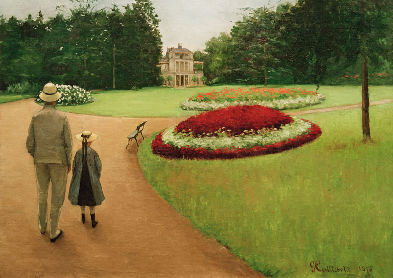 Park&Country House, Yerres od Gustave Caillebotte