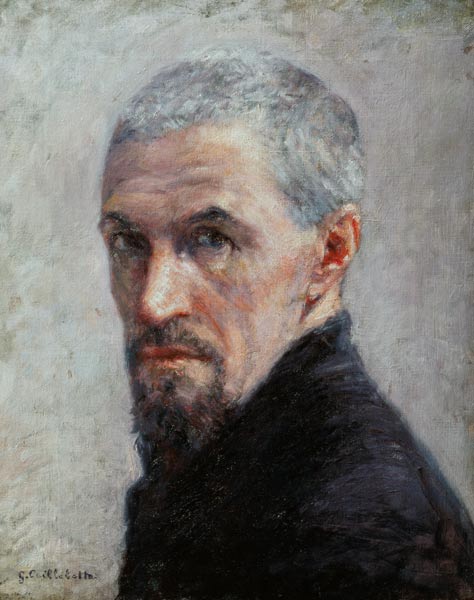 Self-portrait od Gustave Caillebotte