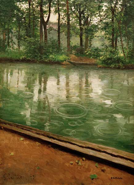 Yerres in the Rain od Gustave Caillebotte