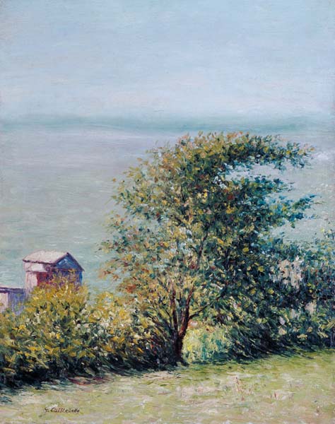By the sea at Villerville od Gustave Caillebotte