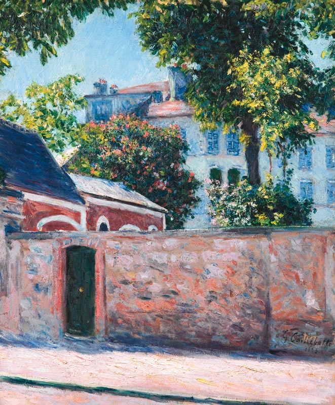 Houses in Argenteuil od Gustave Caillebotte