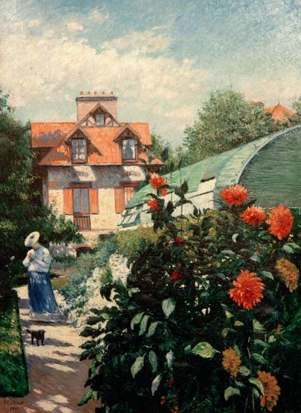 Le jardin od Gustave Caillebotte