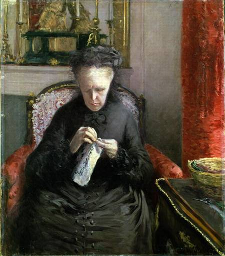 Madame Martial Caillebotte od Gustave Caillebotte