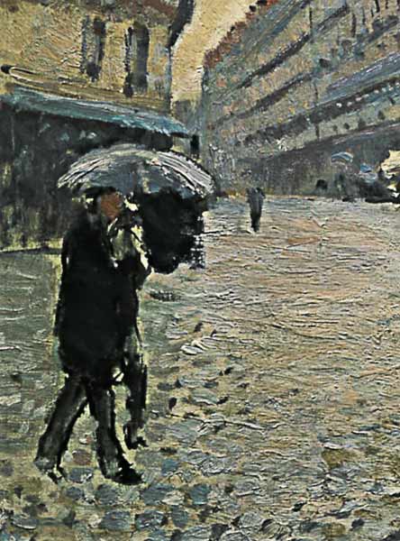 Paris, a Rainy Day od Gustave Caillebotte