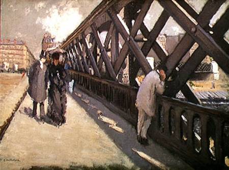 Study for Le Pont de l'Europe od Gustave Caillebotte