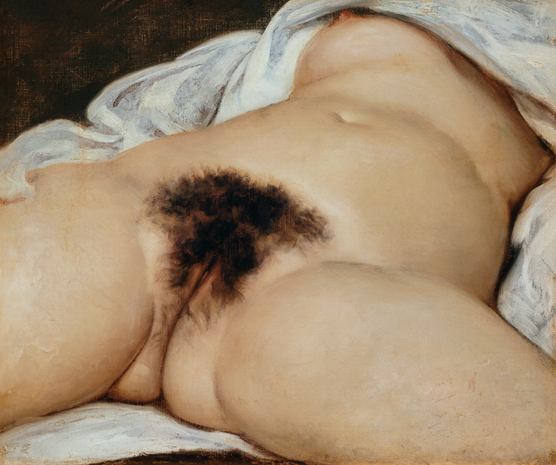 Act- Origin of the World od Gustave Courbet