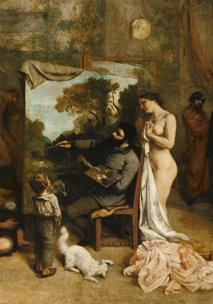 Ateleiér od Gustave Courbet