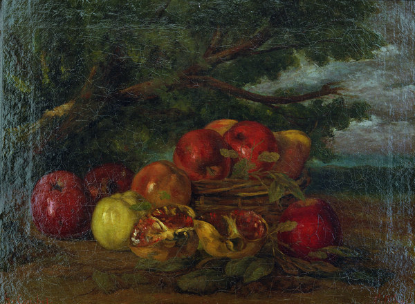 Apples, pomegranates, pears. od Gustave Courbet