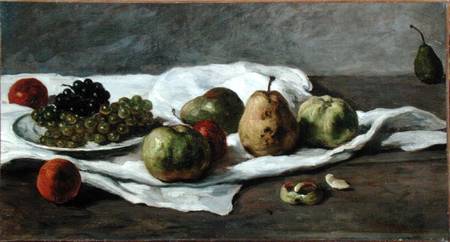 Apples, pears and grapes od Gustave Courbet