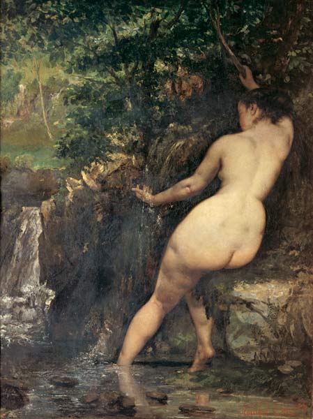 The source od Gustave Courbet