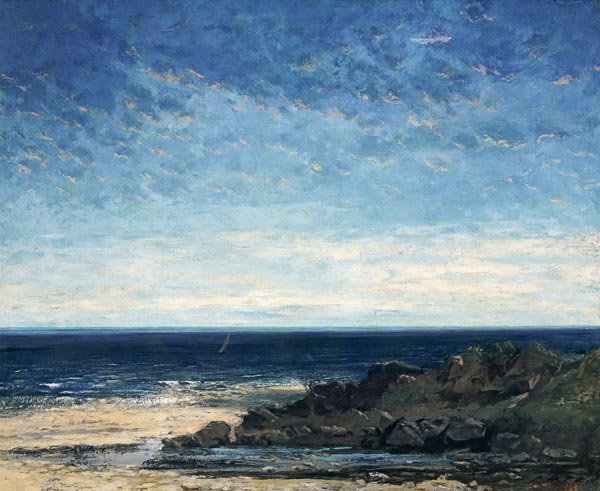 The Sea od Gustave Courbet