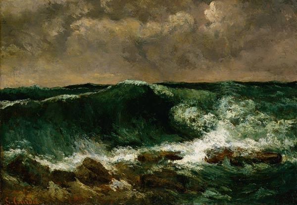 The wave od Gustave Courbet