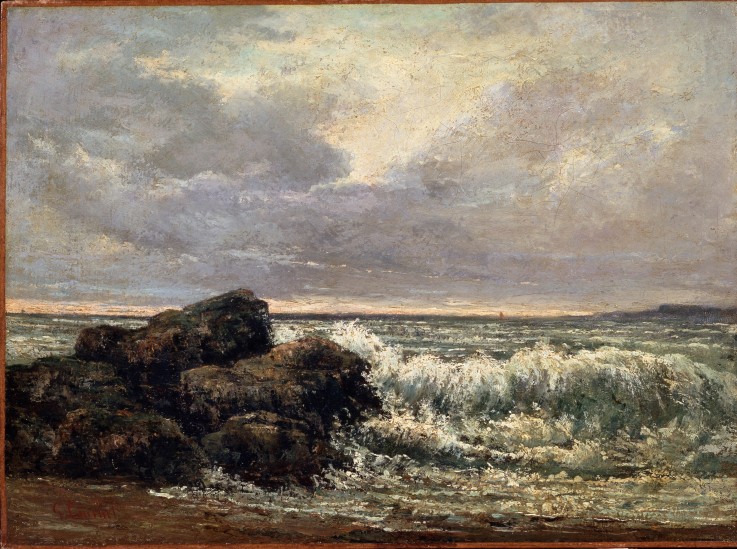 The Wave od Gustave Courbet