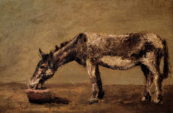 The Donkey od Gustave Courbet