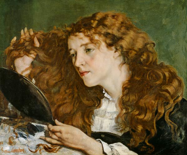 Jo, the Beautiful Irish Girl od Gustave Courbet