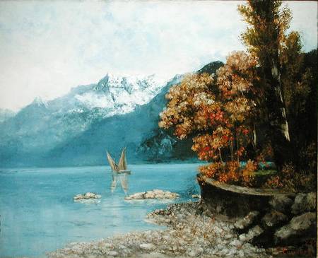 Lake Leman od Gustave Courbet