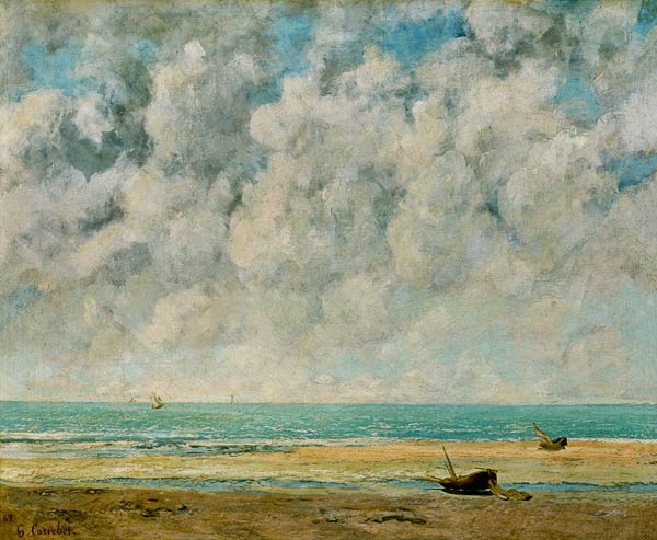 Mer calme od Gustave Courbet