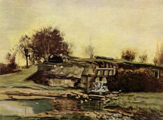 The quarry of Optevoz od Gustave Courbet