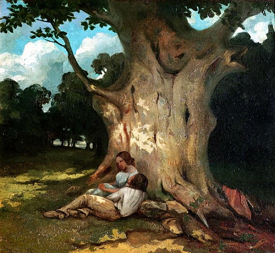 The Large Oak od Gustave Courbet