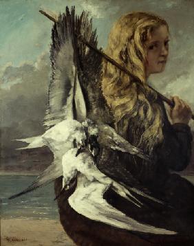 Girl with Seagulls
