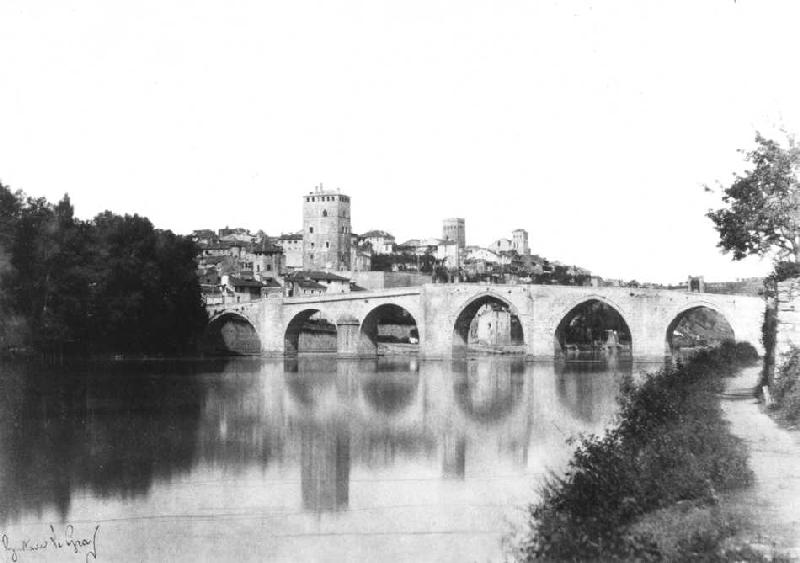 Die Brücke von Cabessut (auch Pont-Neuf genannt) od Gustave Le Gray