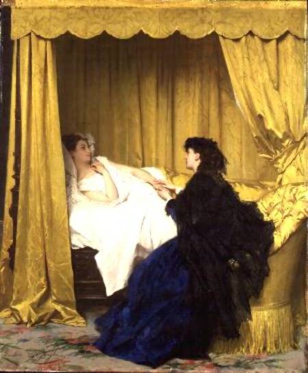 The Convalescent od Gustave Leonard de Jonghe