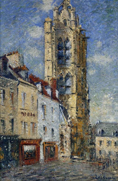 Der Glockenturm von St od Gustave Loiseau