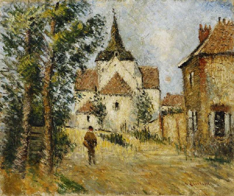 Die Dorfkirche od Gustave Loiseau