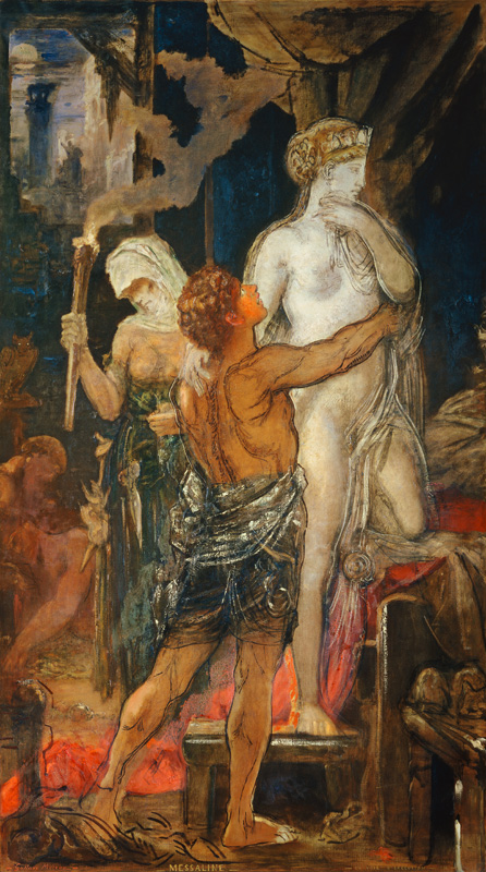 Messalina. od Gustave Moreau