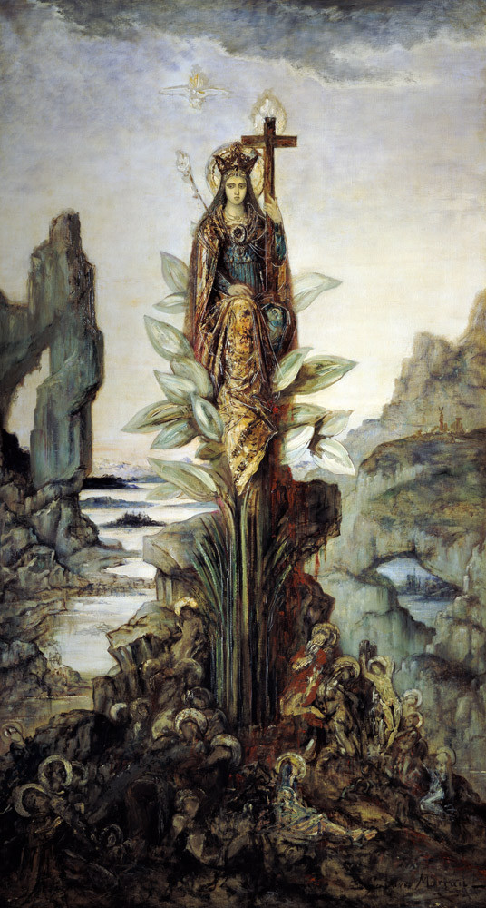 Gustave Moreau / Fleur mystique / c.1890 od Gustave Moreau