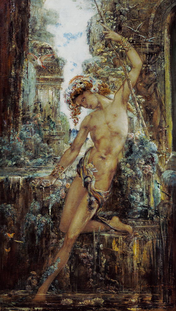 Narziss. od Gustave Moreau