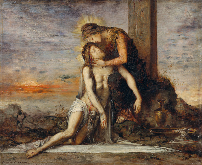 Pietà od Gustave Moreau