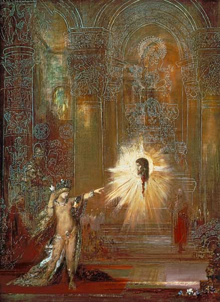 G. Moreau / The Apparition (Salome) od Gustave Moreau