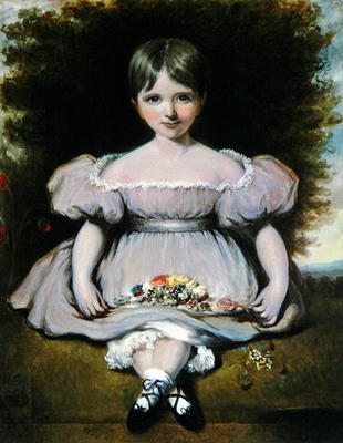 Lady Adeliza Fitzalan Howard, c.1836 (oil on canvas) od H. Smith