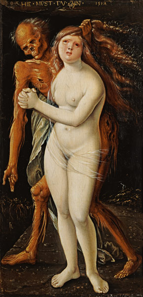 The death and the girl od Hans Baldung Grien