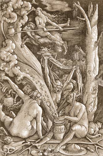 The witches od Hans Baldung Grien