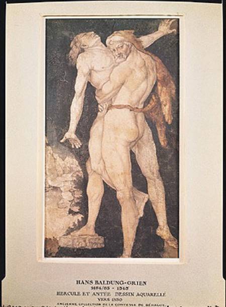 Hercules and Antaeus od Hans Baldung Grien