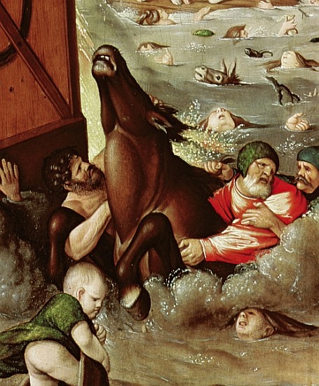 The Flood, 1516 (detail of 158844) od Hans Baldung Grien